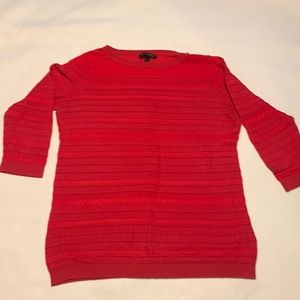 Banana Republic Lightweight Sweater in red